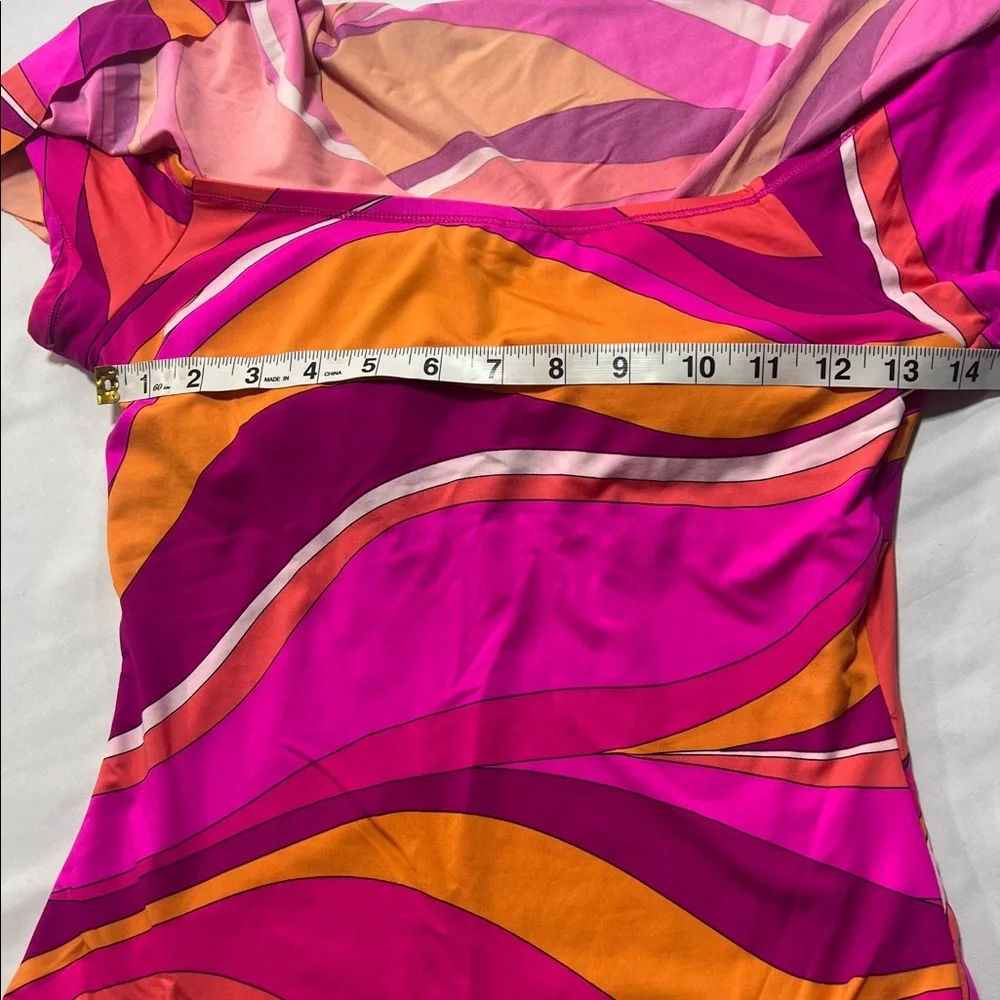 Trina Turk one piece swimsuit size 8 - Picture 6 of 9